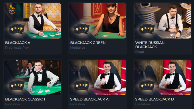 Canlı Blackjack