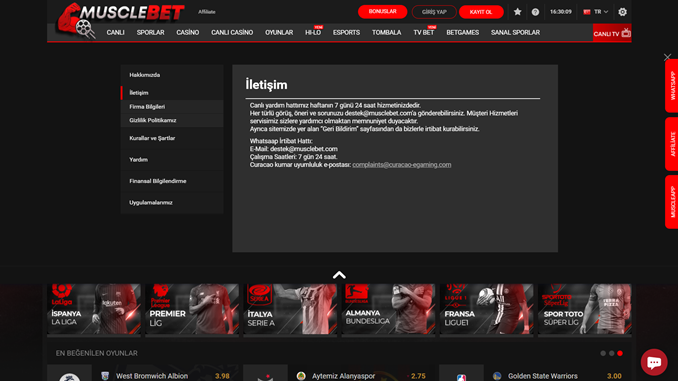 Musclebet şikayet konuları